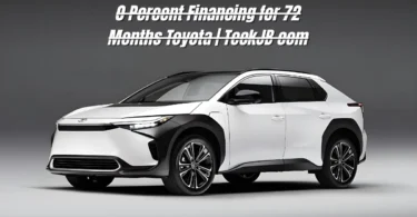 0 percent financing for 72 months toyota