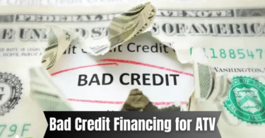bad credit financing for atv