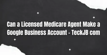 can a licensed medicare agent make a google business account