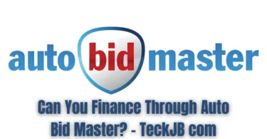 can you finance through auto bid master