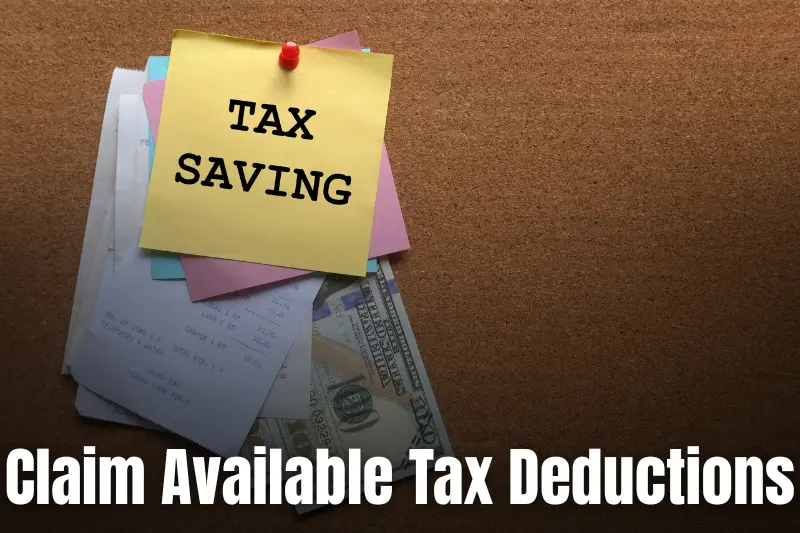 claim available tax deductions