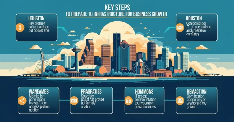 How Houston Companies Can Prepare Their IT Infrastructure for Business Growth