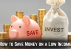 how to save money on a low income