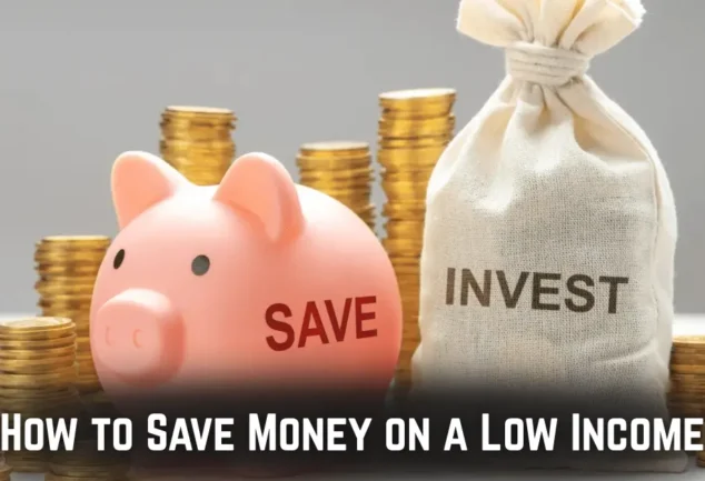 how to save money on a low income