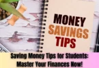 saving money tips for students