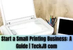 start a small printing business