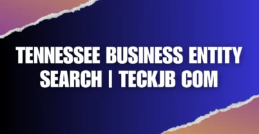 tennessee business entity search