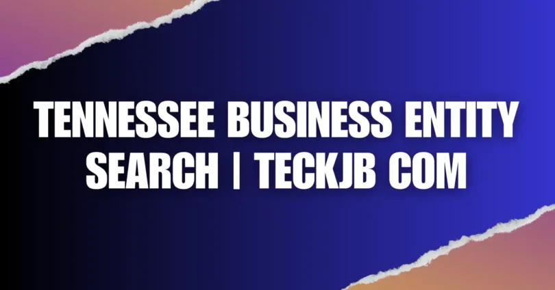 tennessee business entity search