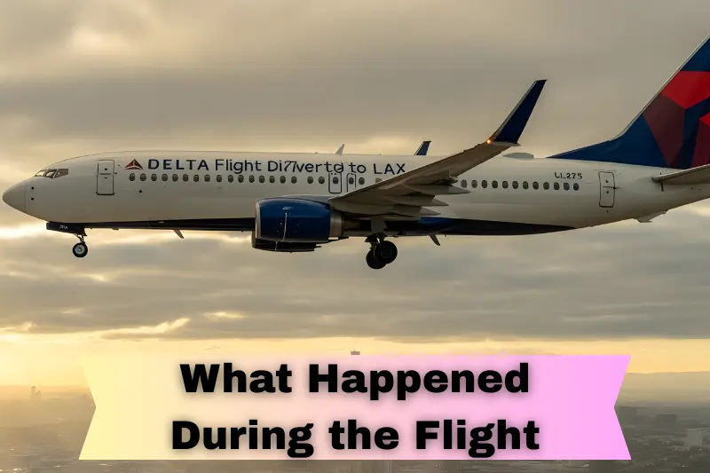 what happened during the flight
